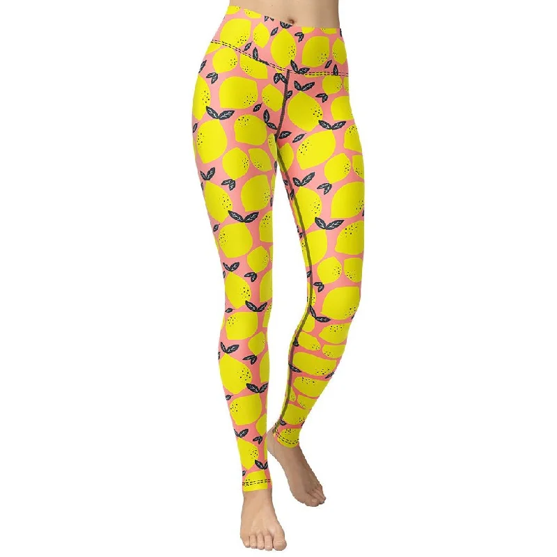 Top Pick Cute Lemon Yoga Leggings