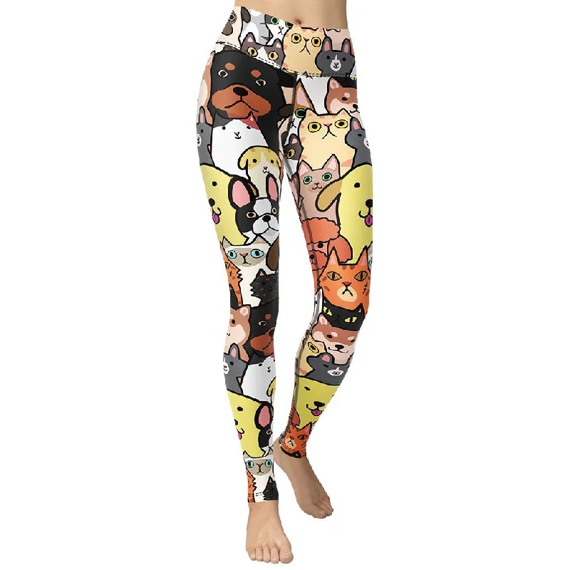 New Arrival Cuteness Overload Yoga Leggings