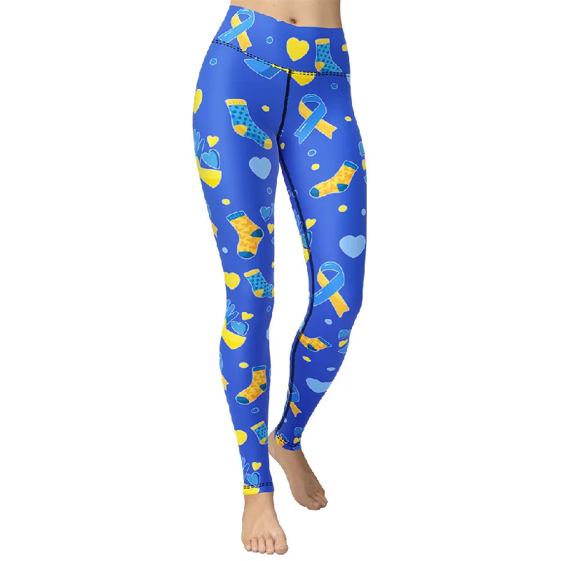 Shop Now Down Syndrome Awareness Yoga Leggings
