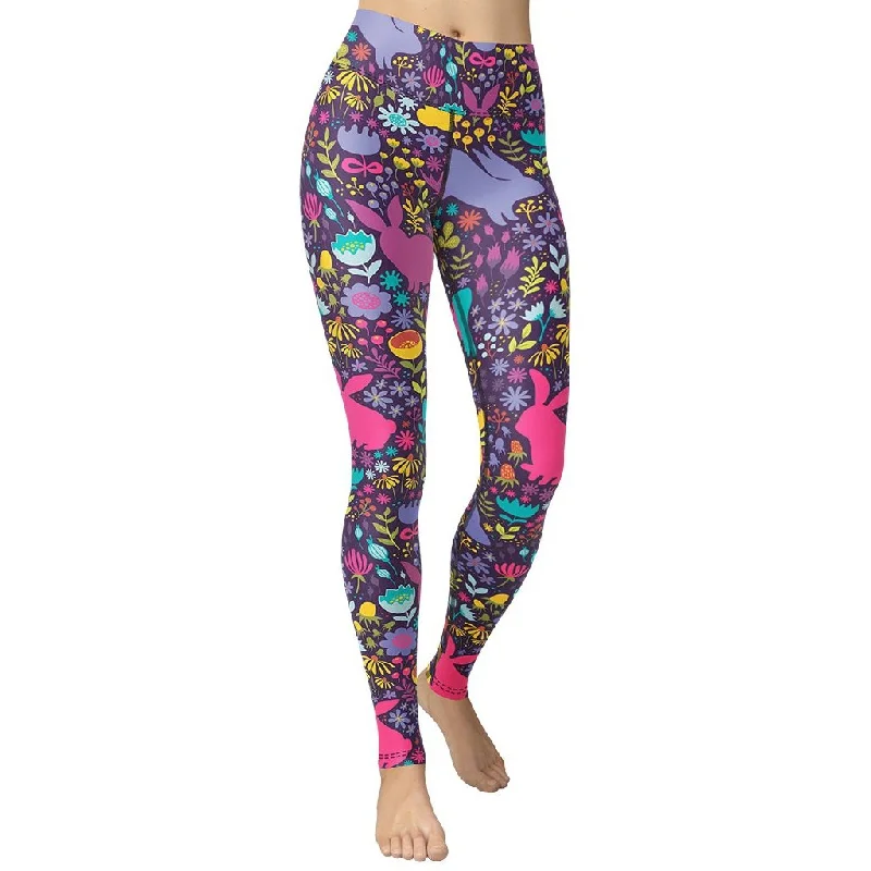 Weekend Discounts Worth Grabbing Easter Garden Yoga Leggings