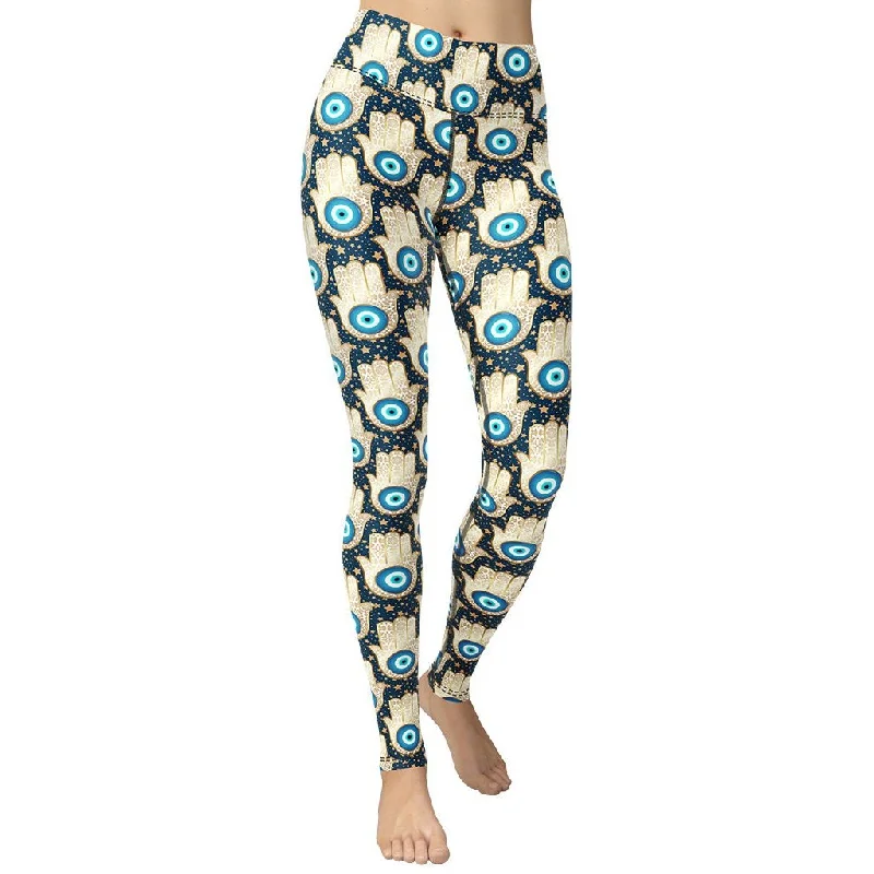 Weekend Steals Await Eye Talisman Yoga Leggings