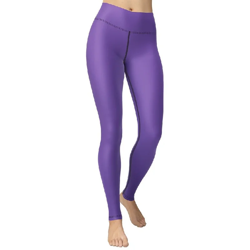 Now Available Fierce Purple Yoga Leggings