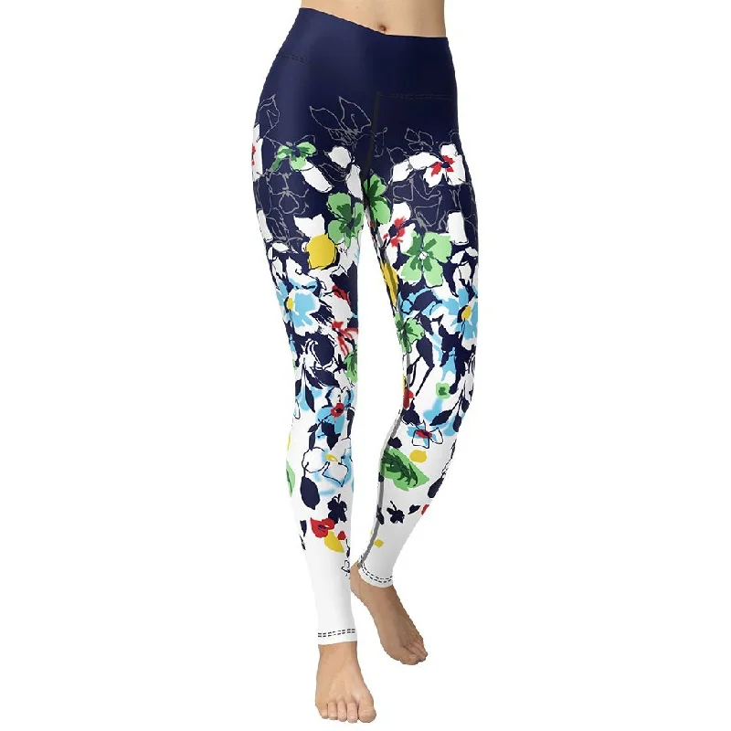 Your Weekend, Your Savings Flower Drawings Yoga Leggings