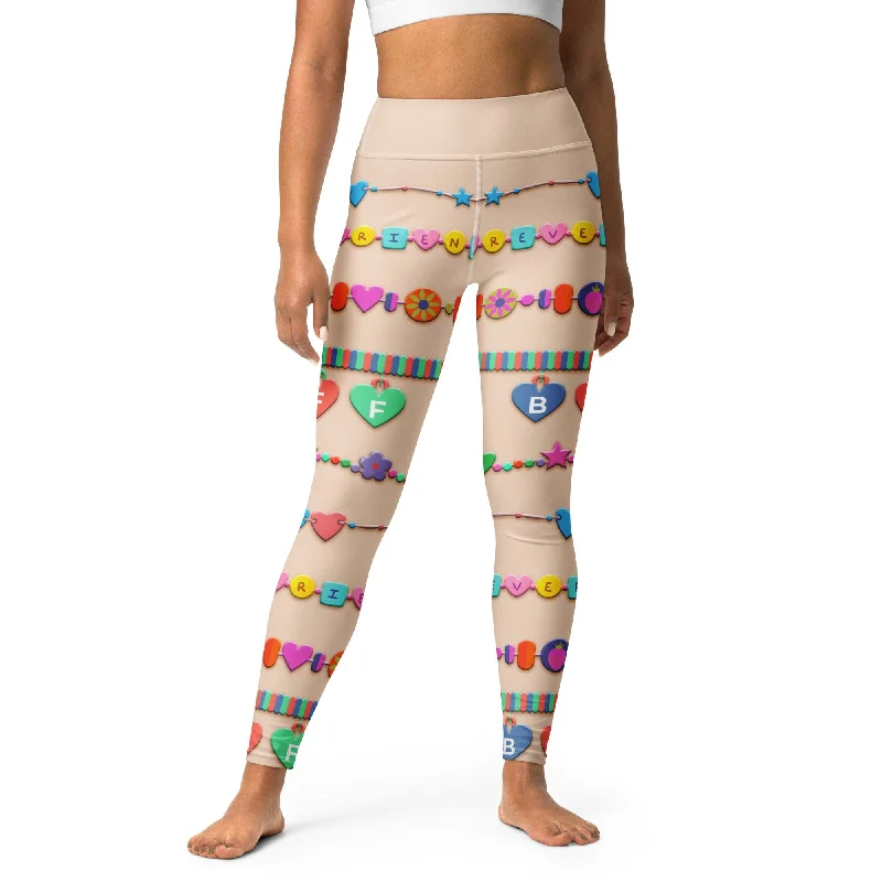Weekend Savings Sensation Friendship Bracelet Yoga Leggings