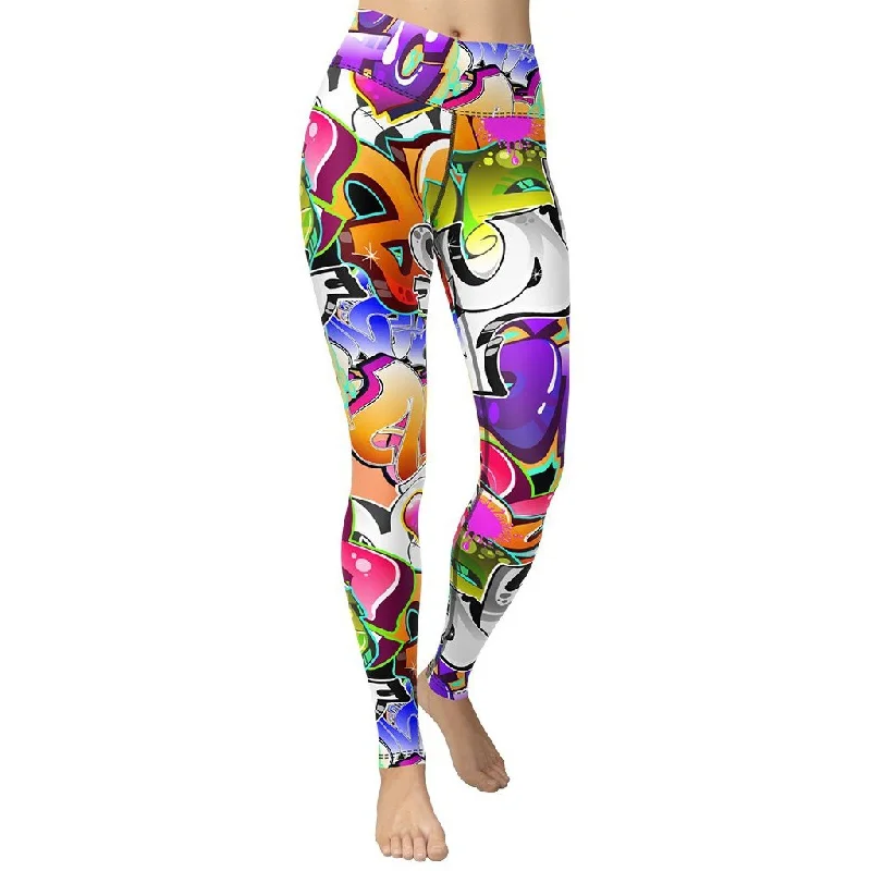 Weekend Bargains to Snag Graffiti Yoga Leggings