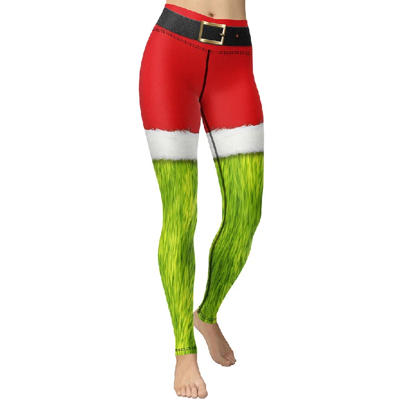 Today's Deal Grumpy Christmas Yoga Leggings