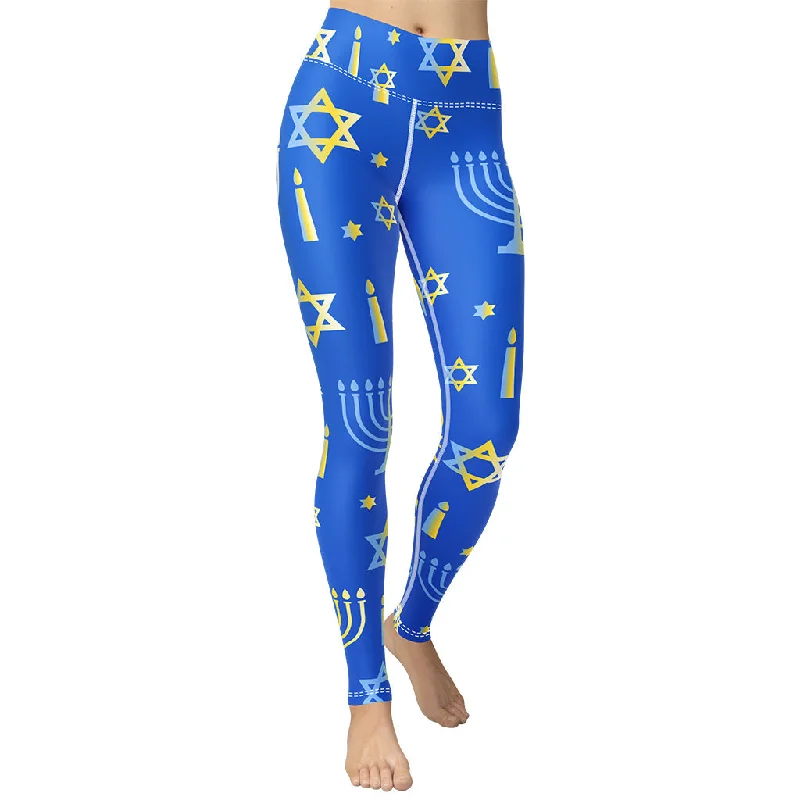 Sale Event Hanukkah Yoga Leggings