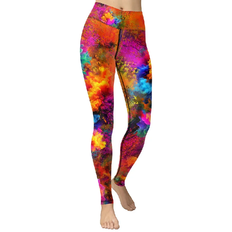 Super Savings Holi Yoga Leggings