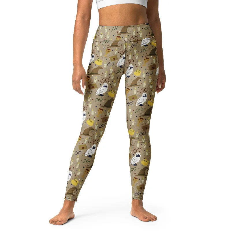 Weekend Bargains to Celebrate Horcrux Print Yoga Leggings