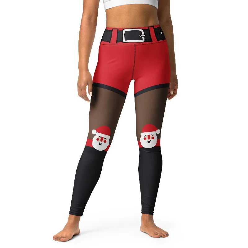 Weekend Deals That Dazzle Jolly Santa Yoga Leggings