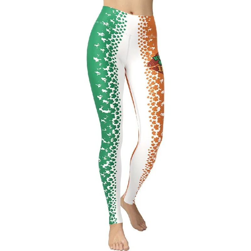 Best Choice Kiss Me I'm Irish Yoga Leggings