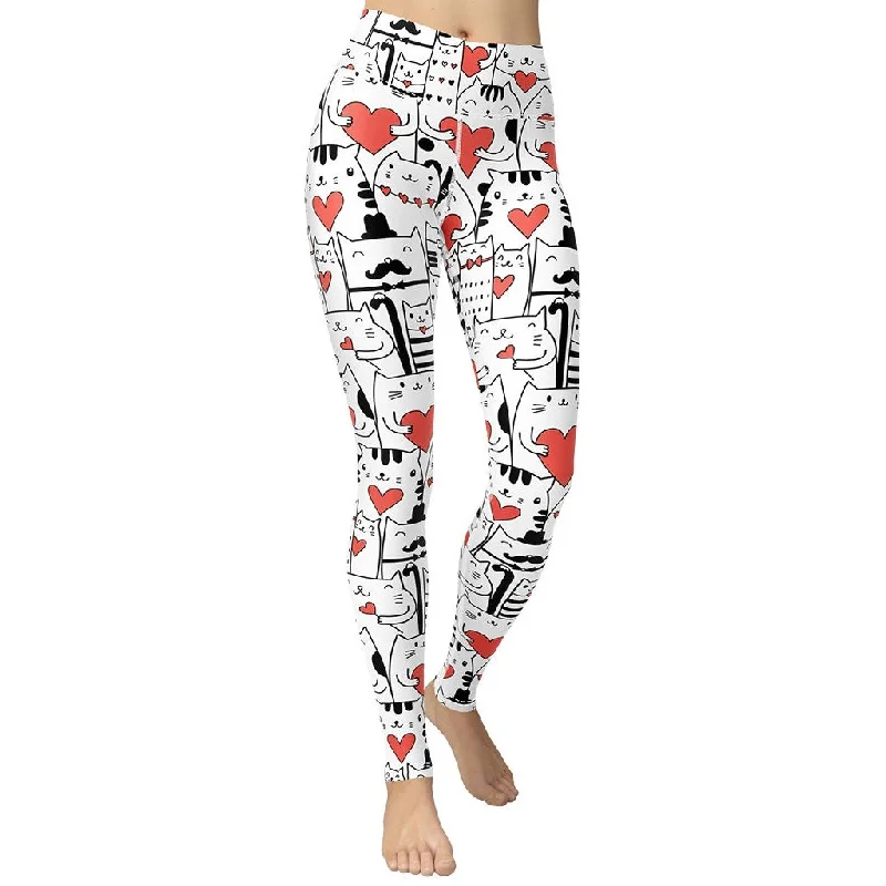 Weekend Discounts to Delight Kitties in Love Yoga Leggings