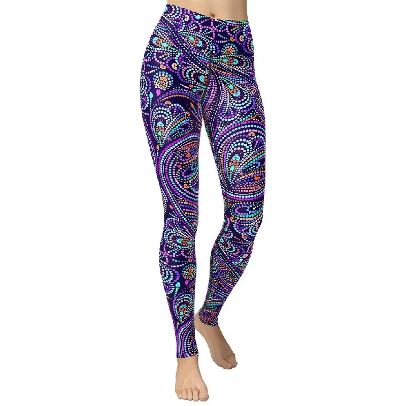 Weekend Deal Lovely Mosaic Yoga Leggings