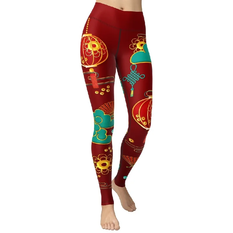 Weekend Discounts to Enjoy Lunar New Year Yoga Leggings