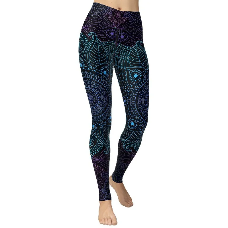 Weekend Bargains to Savor Magical Mandala Yoga Leggings