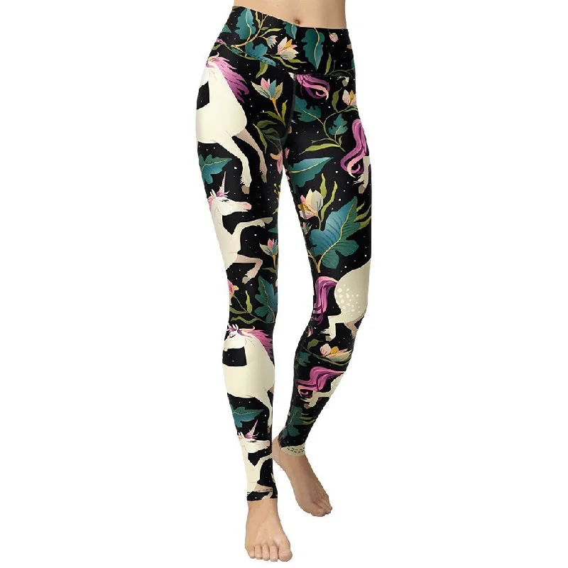 Weekend Discounts to Love Magical Unicorn Yoga Leggings