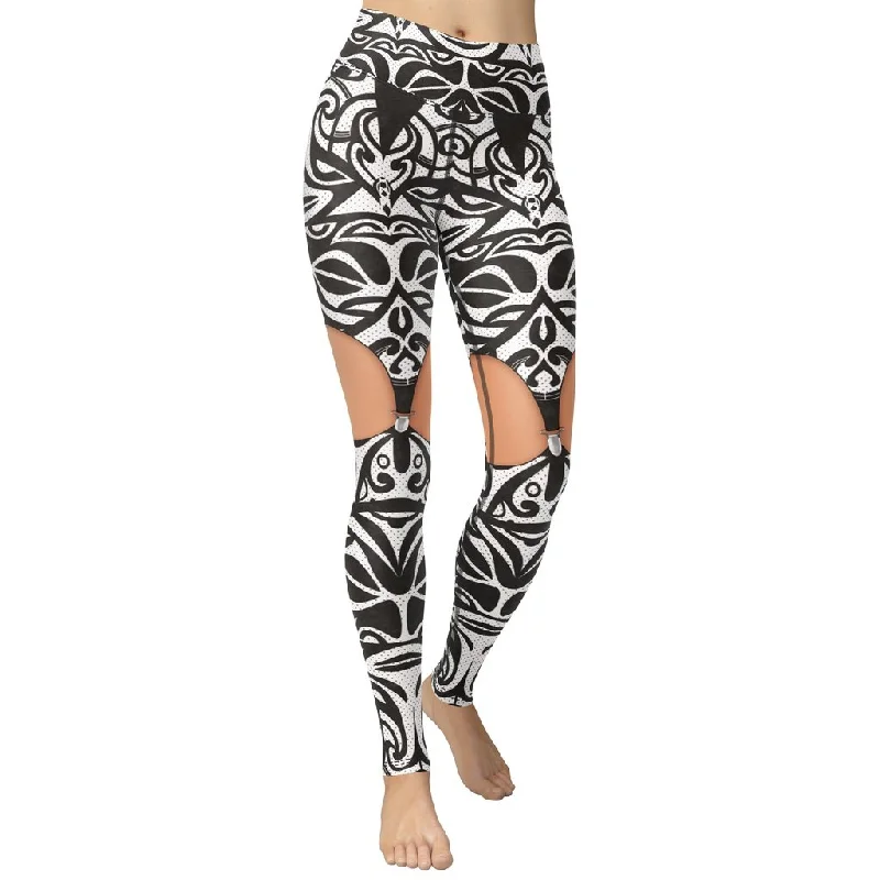 Special Offer Medium Tone Cute Suspenders Yoga Leggings