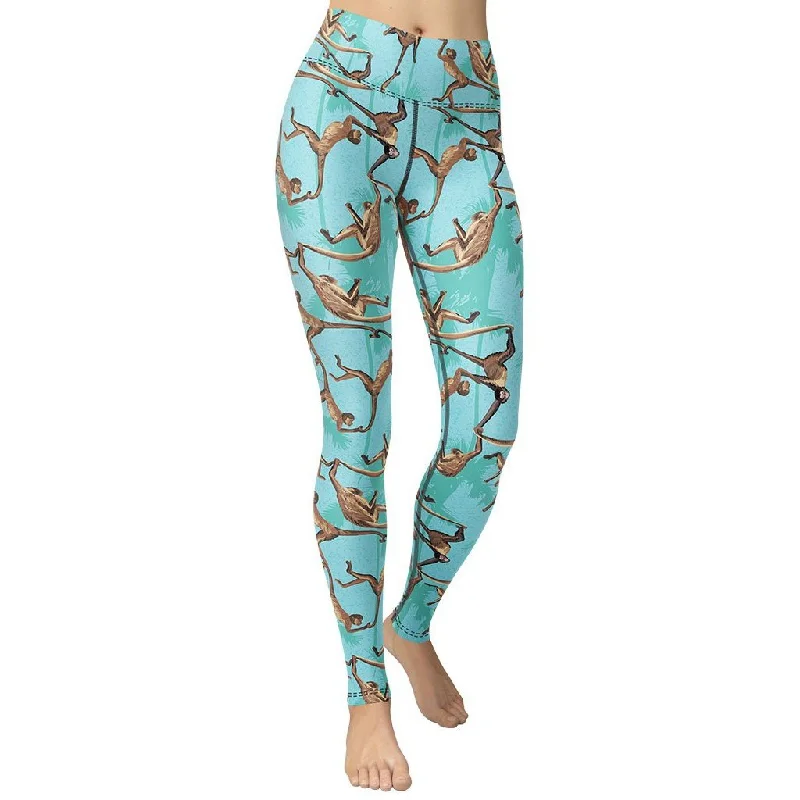 Weekend Savings Delight Monkey Yoga Leggings