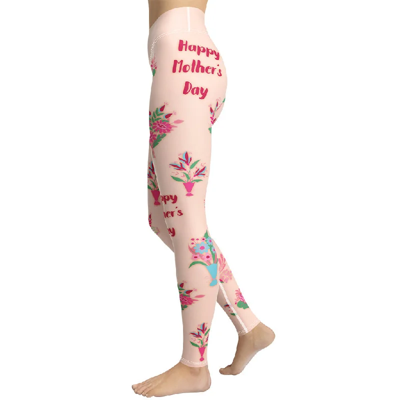 Reduced Rates Mother's Day Bouquet Yoga Leggings