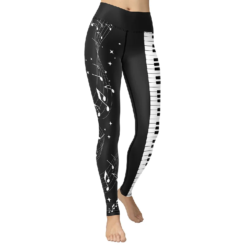Value Pack Music Yoga Leggings