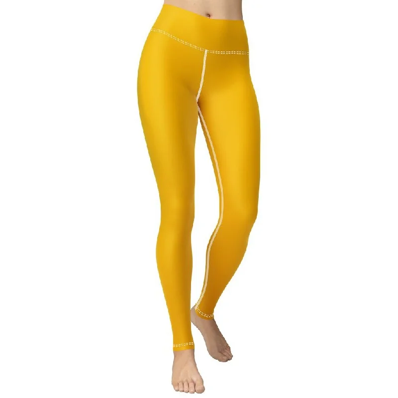 Can't Resist Mustard Yellow Yoga Leggings