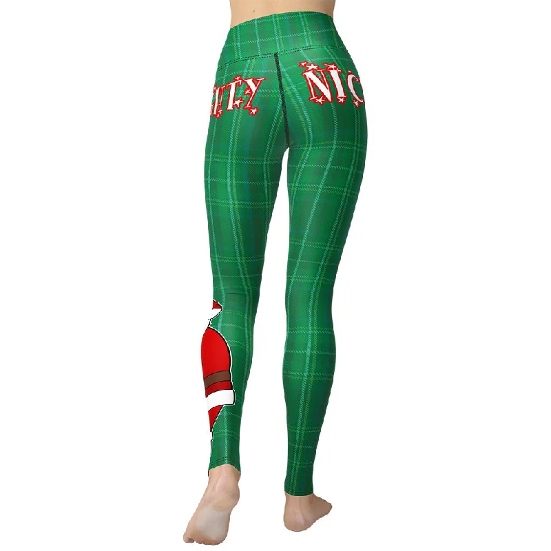 Weekend Deals That Sizzle Naughty or Nice Yoga Leggings