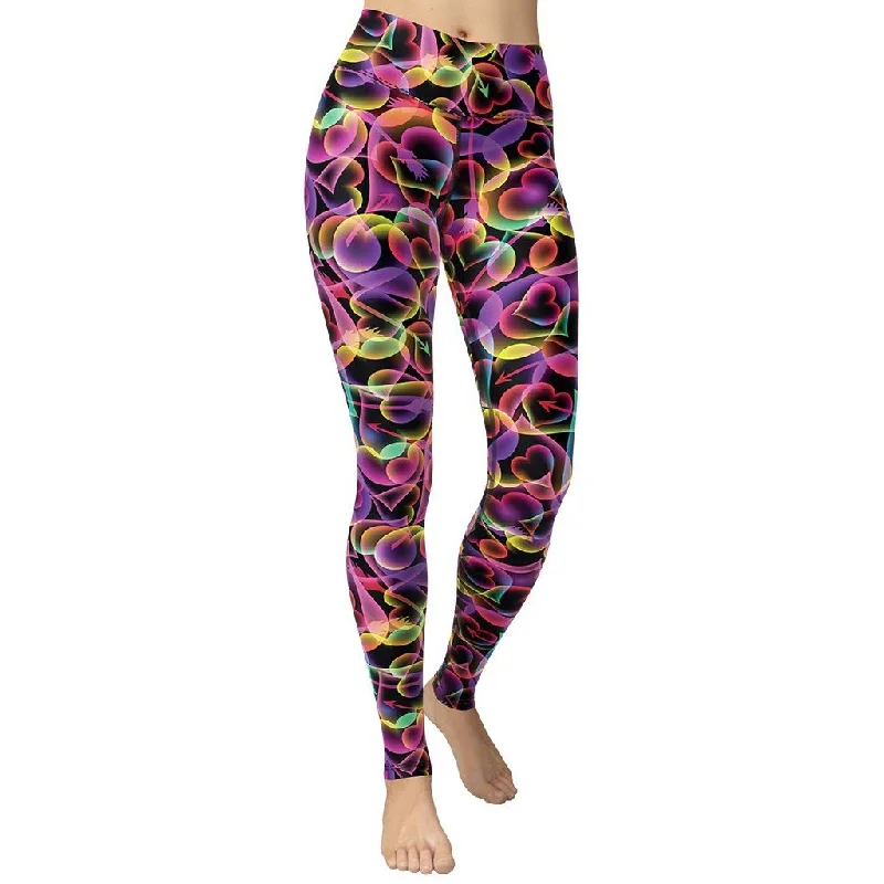 Weekend Specials to Celebrate Neon Heart Yoga Leggings
