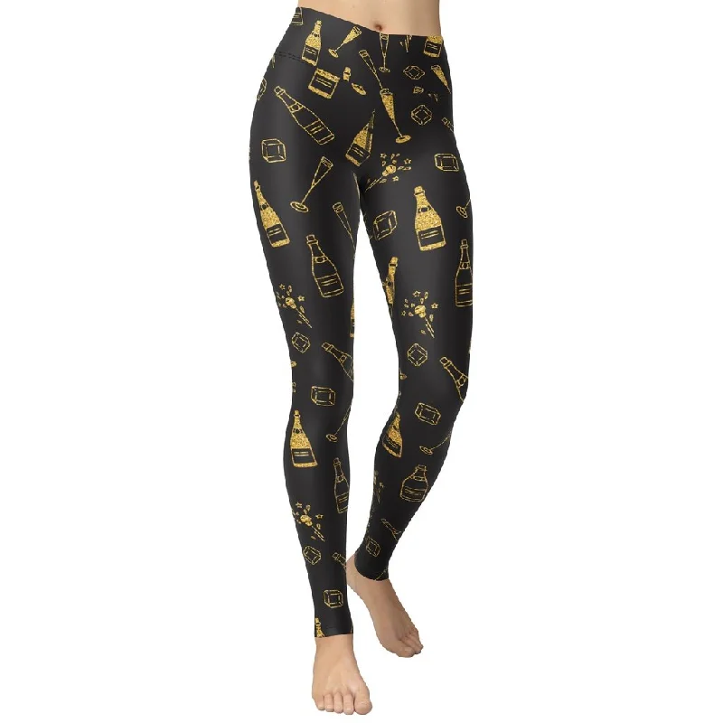 Weekend Discounts to Enjoy New Year Celebration Yoga Leggings
