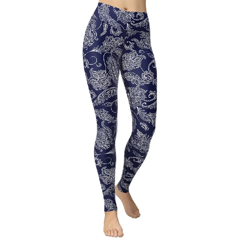 Unbeatable Prices Paisley Floral Yoga Leggings