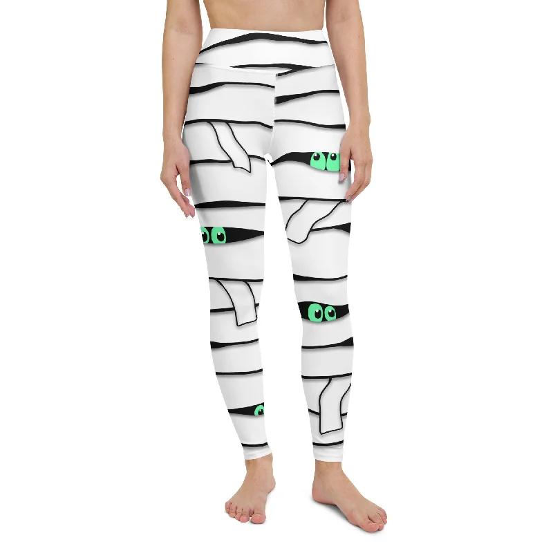 Amazing Value Peek-a-Boo Mummy Yoga Leggings