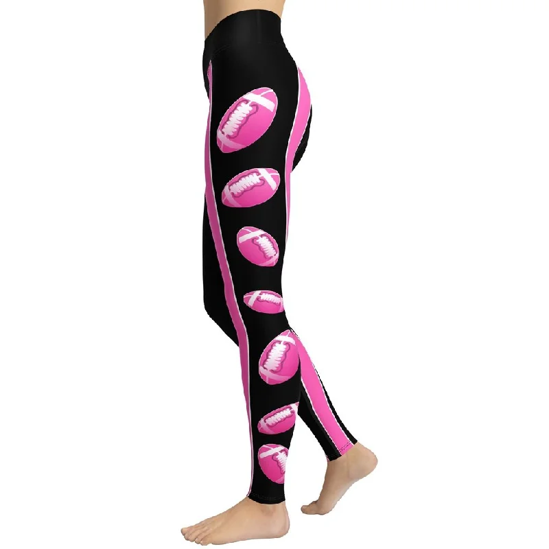 Weekend Bargains to Love Pink Football Yoga Leggings