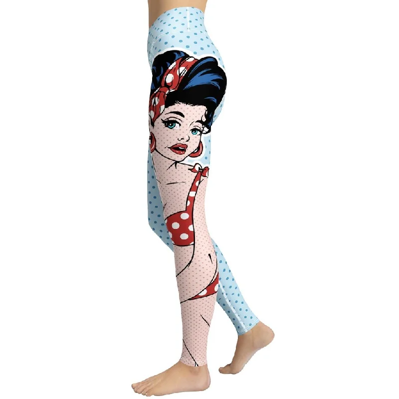 Online Deal Pinup Girl Yoga Leggings