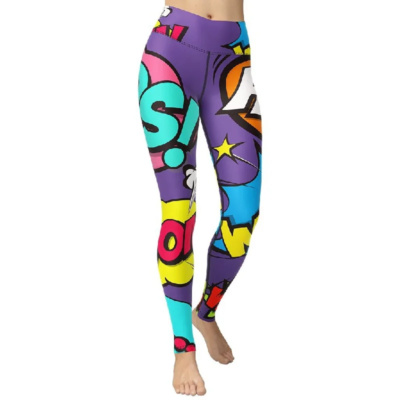 Final Offer Pop Art Yoga Leggings