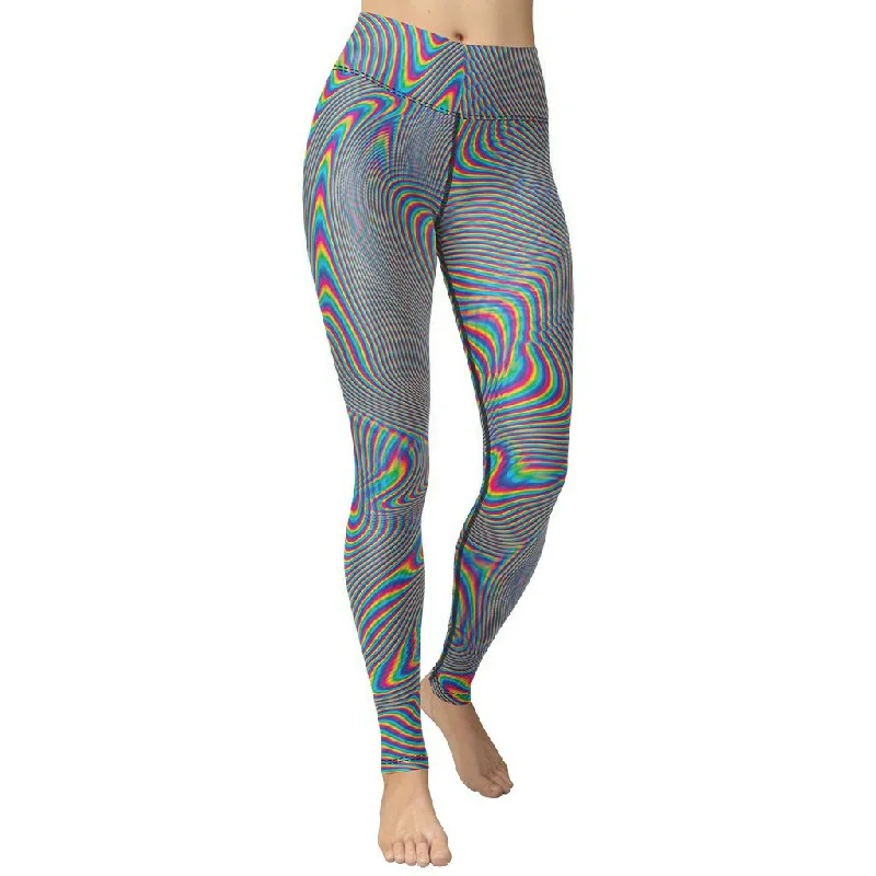 Weekend Specials to Relish Psychedelic Abstract Yoga Leggings