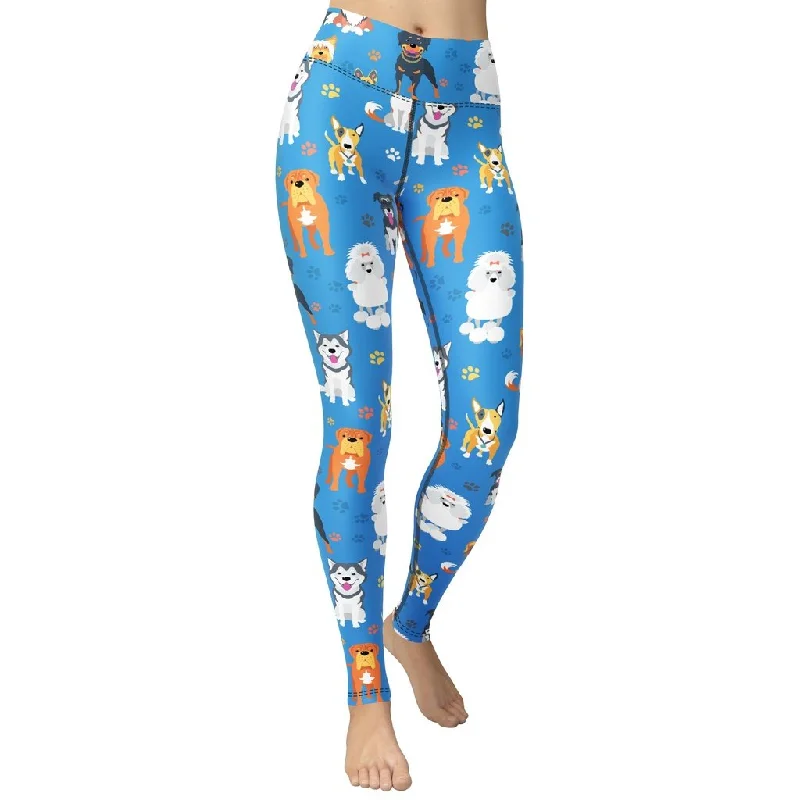 Weekend Discounts to Relish Puppies & Paws Yoga Leggings