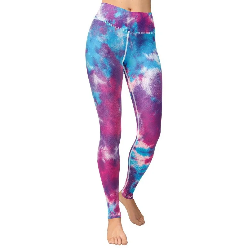 Weekend Deals That Sparkle Purple Tie Dye Yoga Leggings
