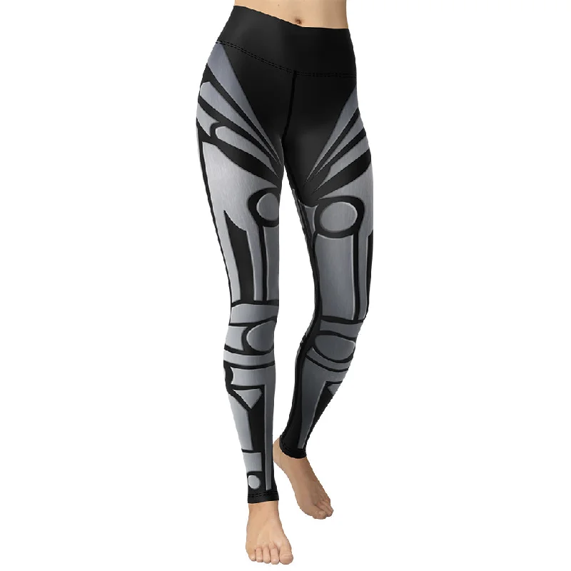 Extra Discount Robo Chic Armor Yoga Leggings