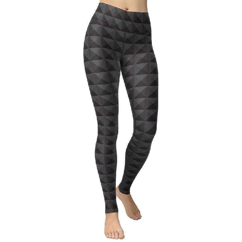 Super Discount Seamless Cube Pattern Yoga Leggings