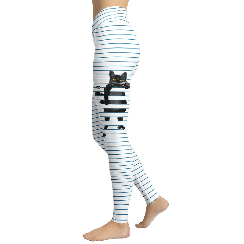 Weekend Discounts to Delight Sketchbook Cat Yoga Leggings