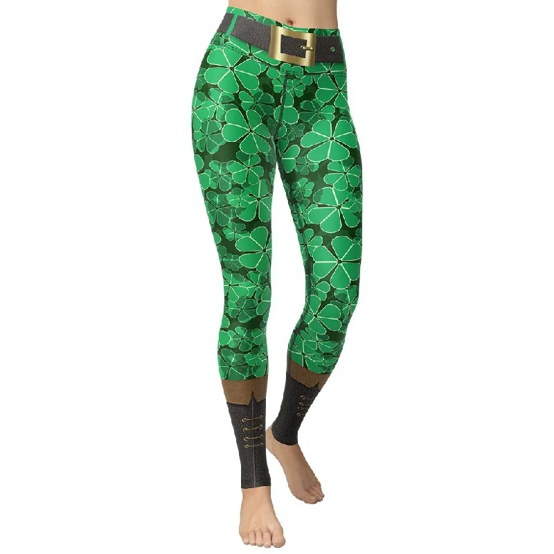 Big Savings St. Patrick's Outfit Yoga Leggings