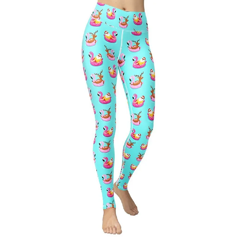 Weekend Bargains Just for You Summer Vibe Christmas Yoga Leggings