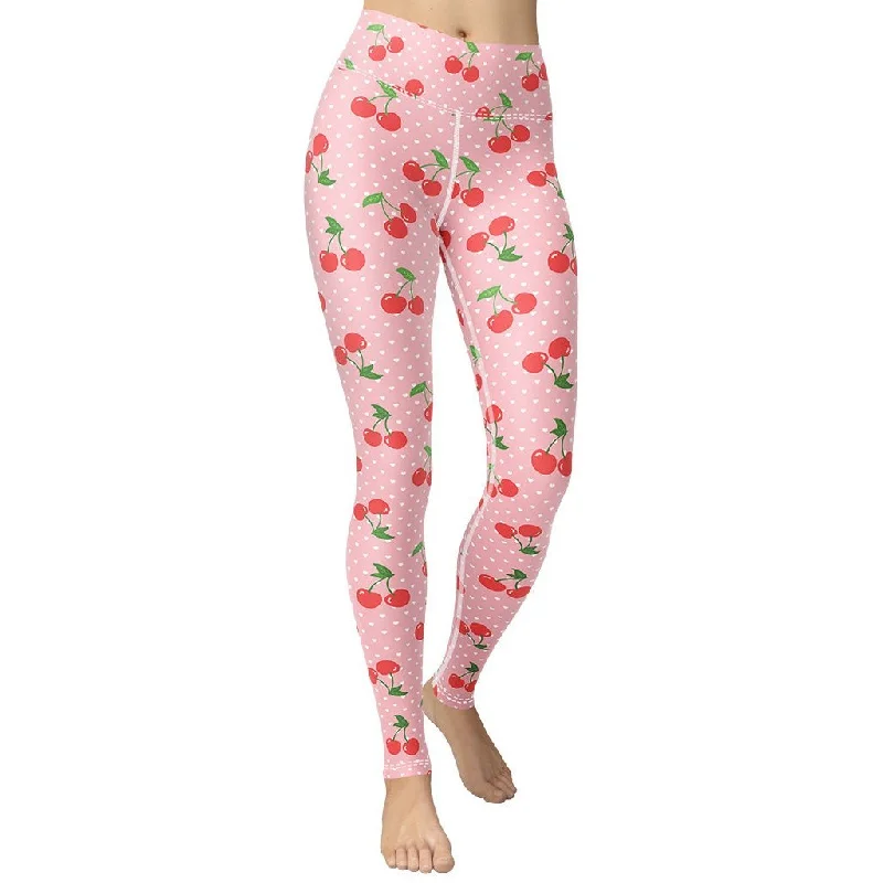 Exclusive Weekend Offers Inside Sweet Cherry Yoga Leggings