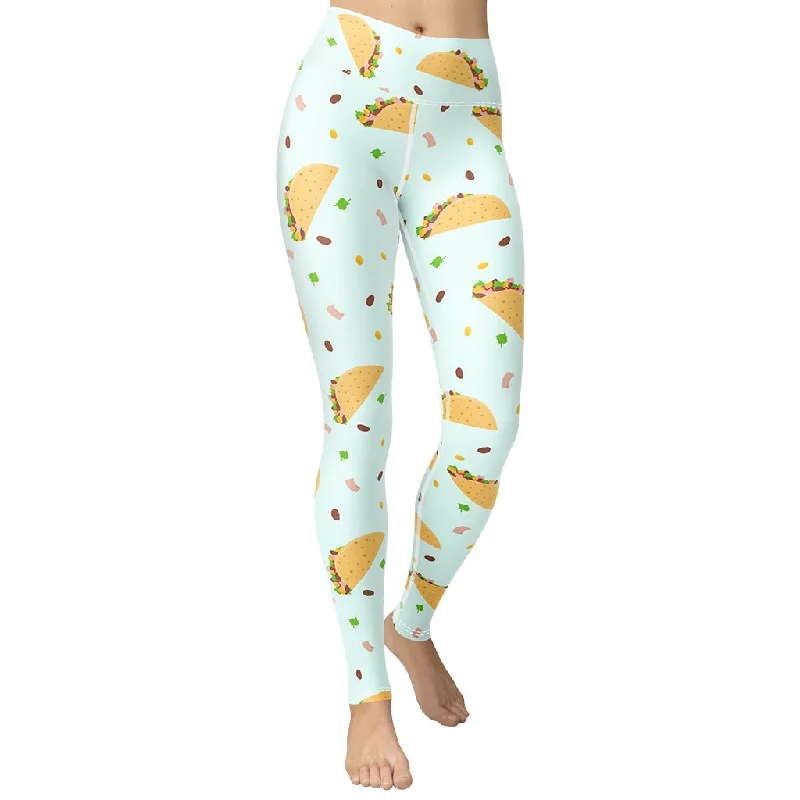 Big Deal Tacos Yoga Leggings