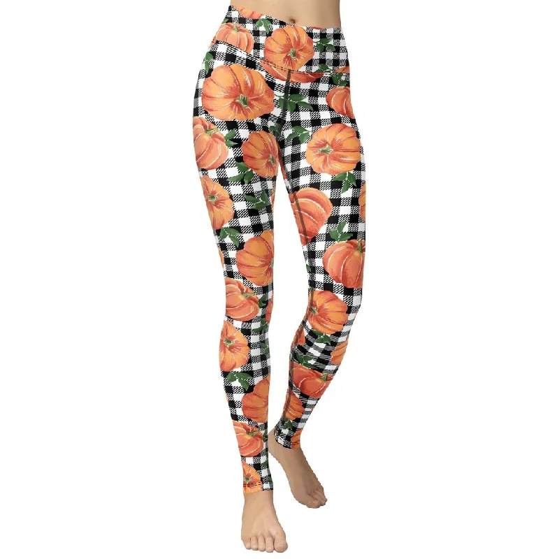 Buy Today Thanksgiving Pumpkins Yoga Leggings