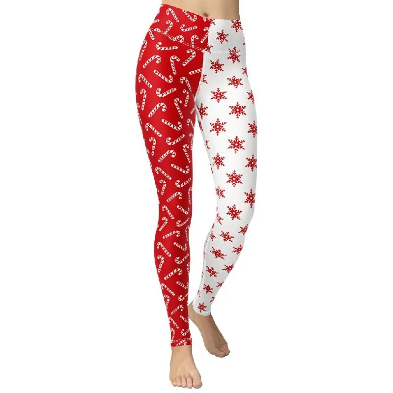 Weekend Deals to Brighten Your Day Two Patterned Christmas Yoga Leggings