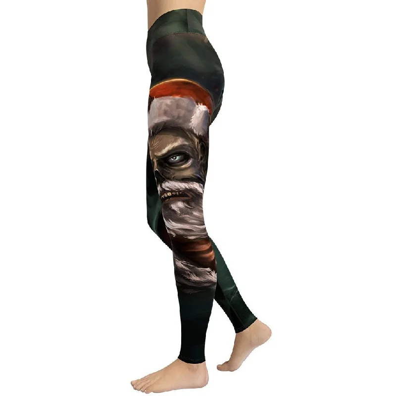 Weekend Offers That Delight Zombie Santa Yoga Leggings